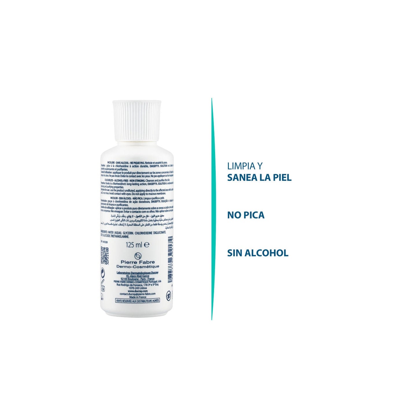 Ducray Diaseptyl 0.2% 125ml