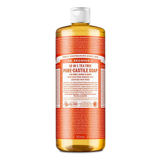 Dr. Bronner's Jabón Líquido Árbol Té 945ml