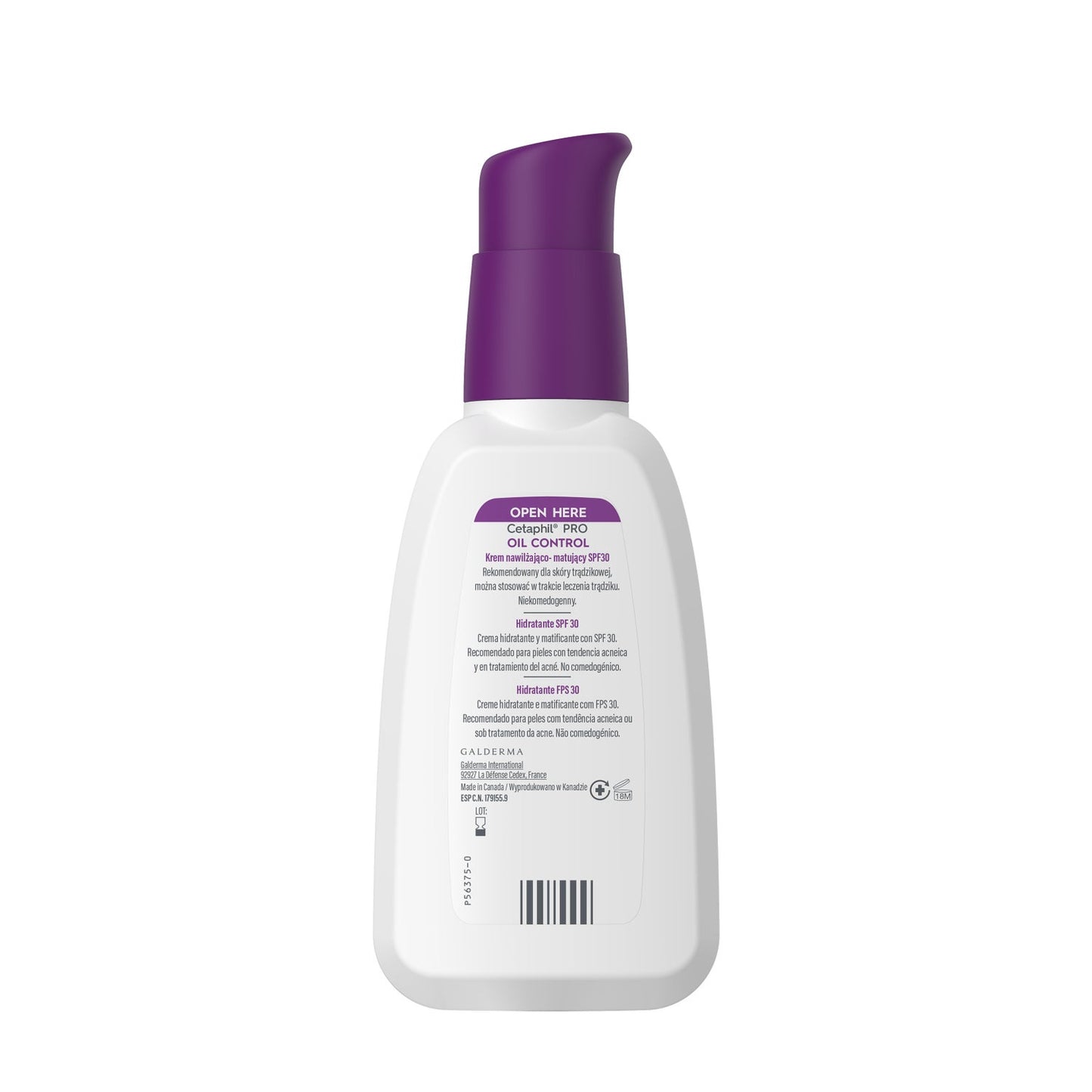 Cetaphil Pro Oil Control Crema Hidratante SPF30 118ml