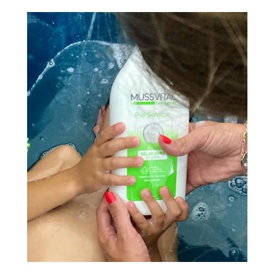 Mussvital Dermactive Gel de Baño Piel Sensible 750ml