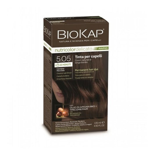 Biokap Nutricolor Tinte de Cabello 5.05 Castaño 135 ml