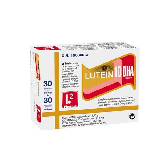 Lutein 10 Dha 30+30 Capsulas