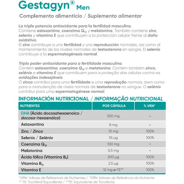 Gestagyn® Men 60cáps