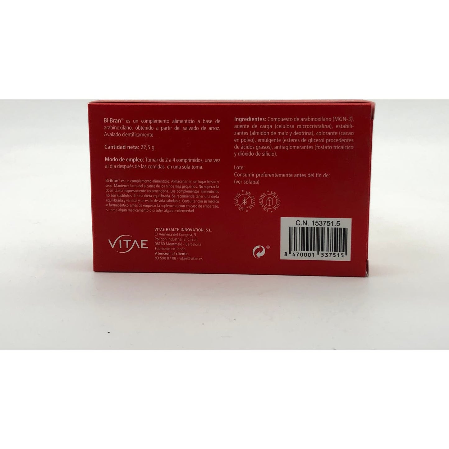 Vitae BiBran 250mg 50comp