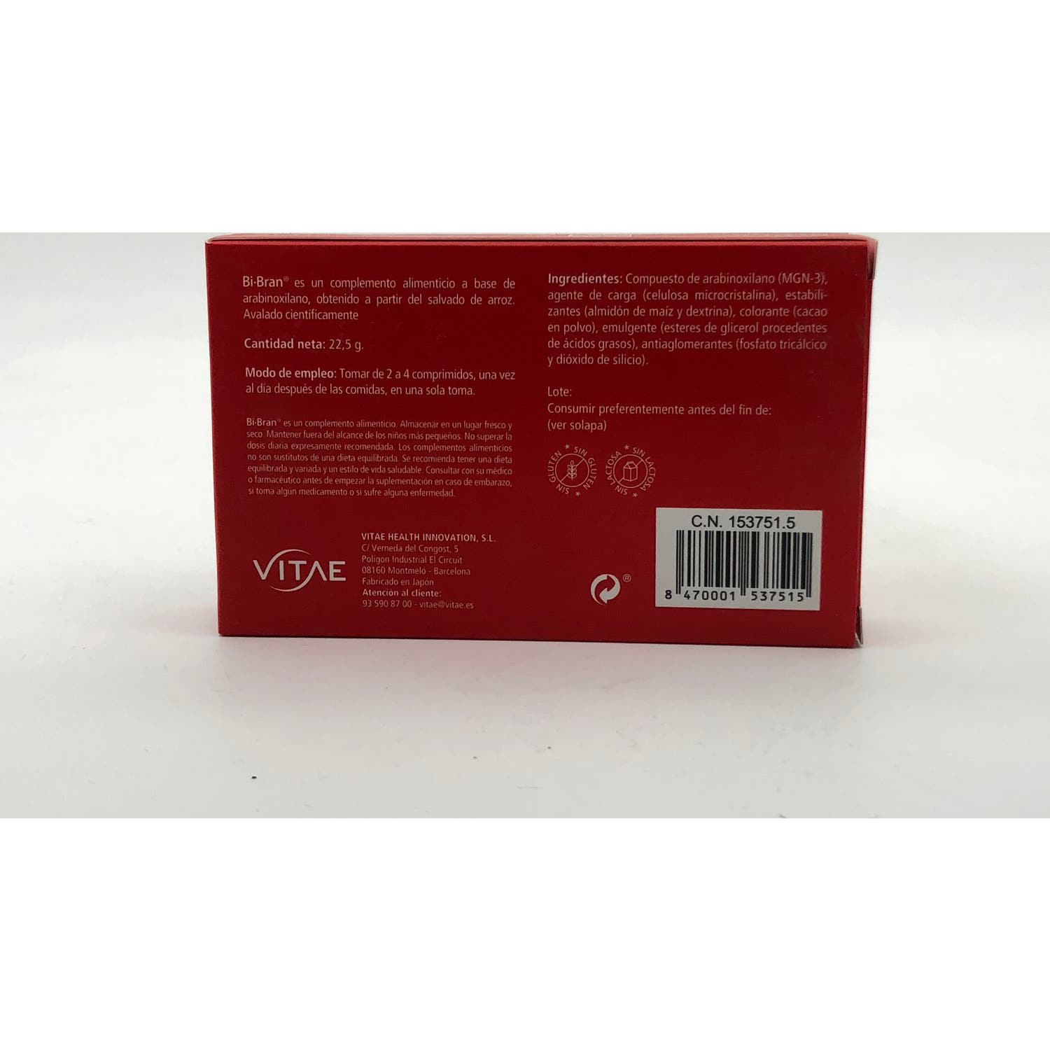 Vitae BiBran 250mg 50comp