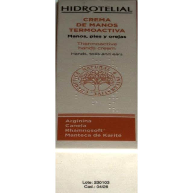 Hidrotelial Crema Termoactiva Manos y Pies 75ml