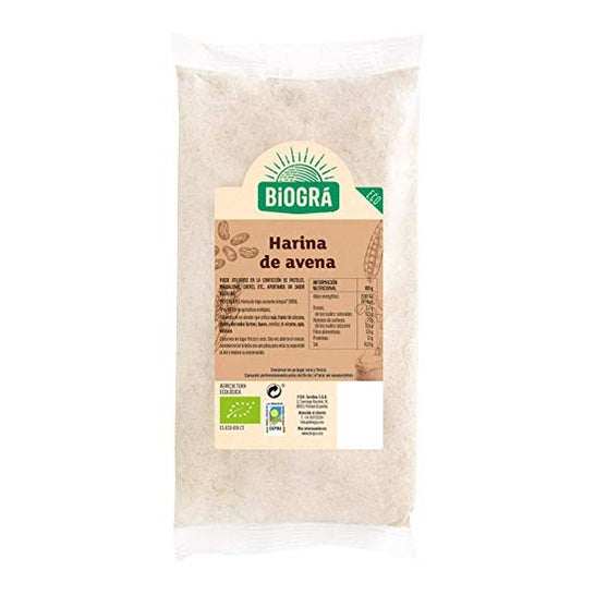 Biogra Harina de Avena Eco 500 g