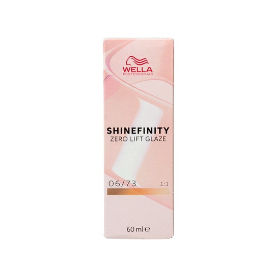 Wella Shinefinity Tinte Zero Lift Glaze Color 06/73 90 ml