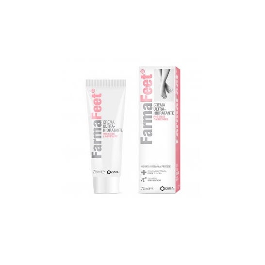 Cinfa Farmafeet Crema Ultrahidratante Pies Secos Y Agrietados 75Ml