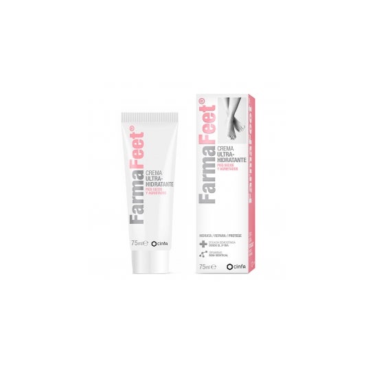 Cinfa Farmafeet Crema Ultrahidratante Pies Secos Y Agrietados 75Ml