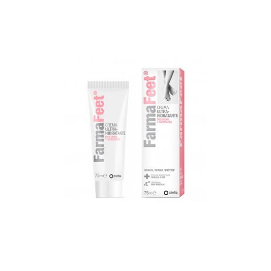 Cinfa Farmafeet Crema Ultrahidratante Pies Secos Y Agrietados 75Ml