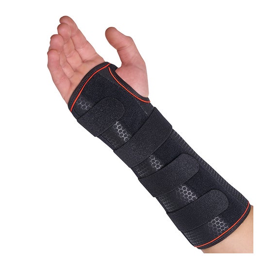 Orliman Muñequera Larga Férula Palmar 21-23cm Negra T2 1ud