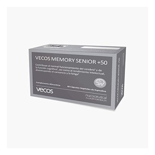 Vecos Nucoceutical Memory Senior 50 caps