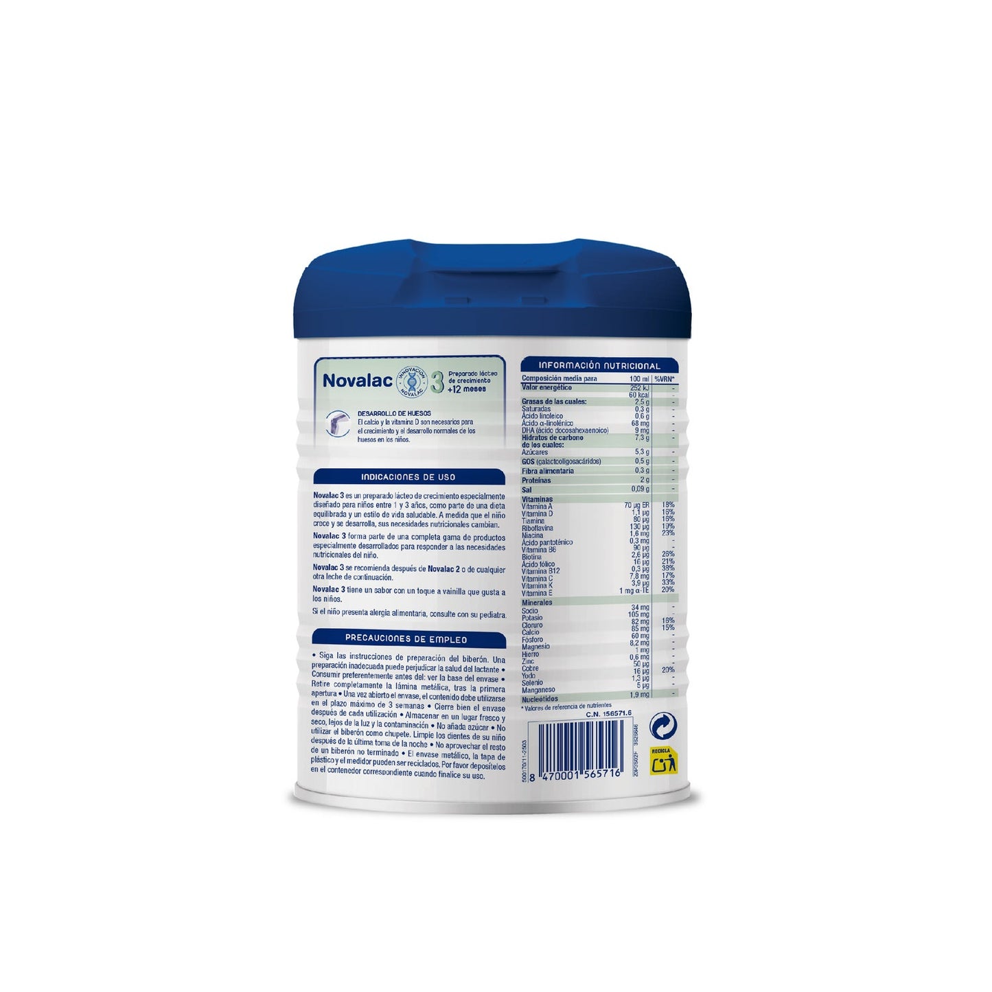 Novalac 3 +12m 800g