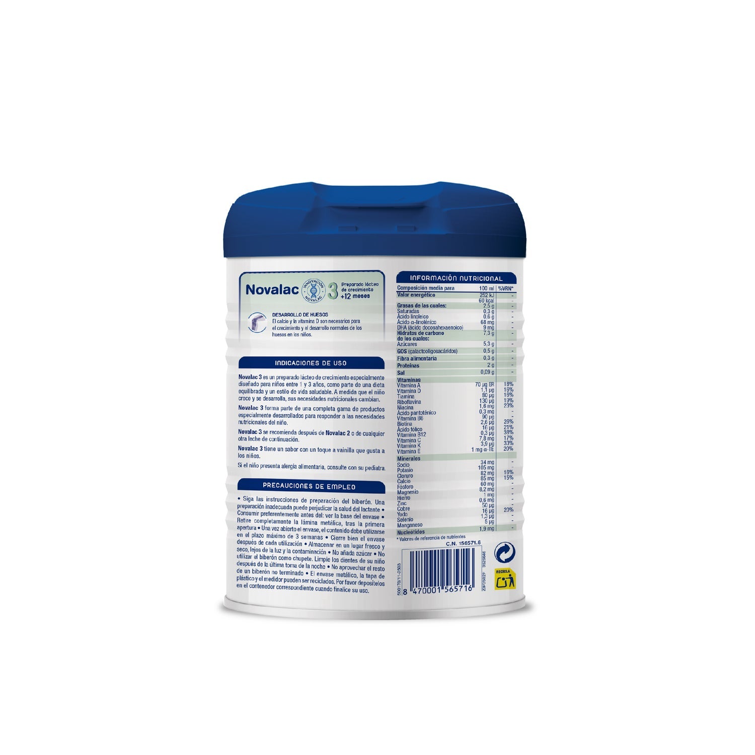 Novalac 3 +12m 800g