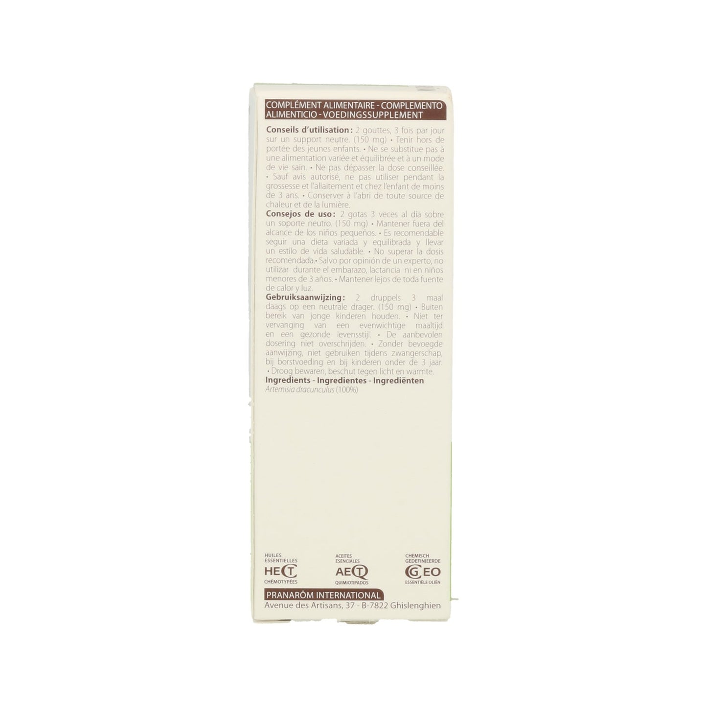 Pranarôm Aceite Esencial Prediluido de Estragón 5ml
