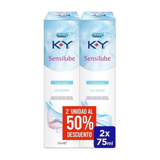 Durex KY Sensilube Gel Íntimo Lubricante 2x75ml