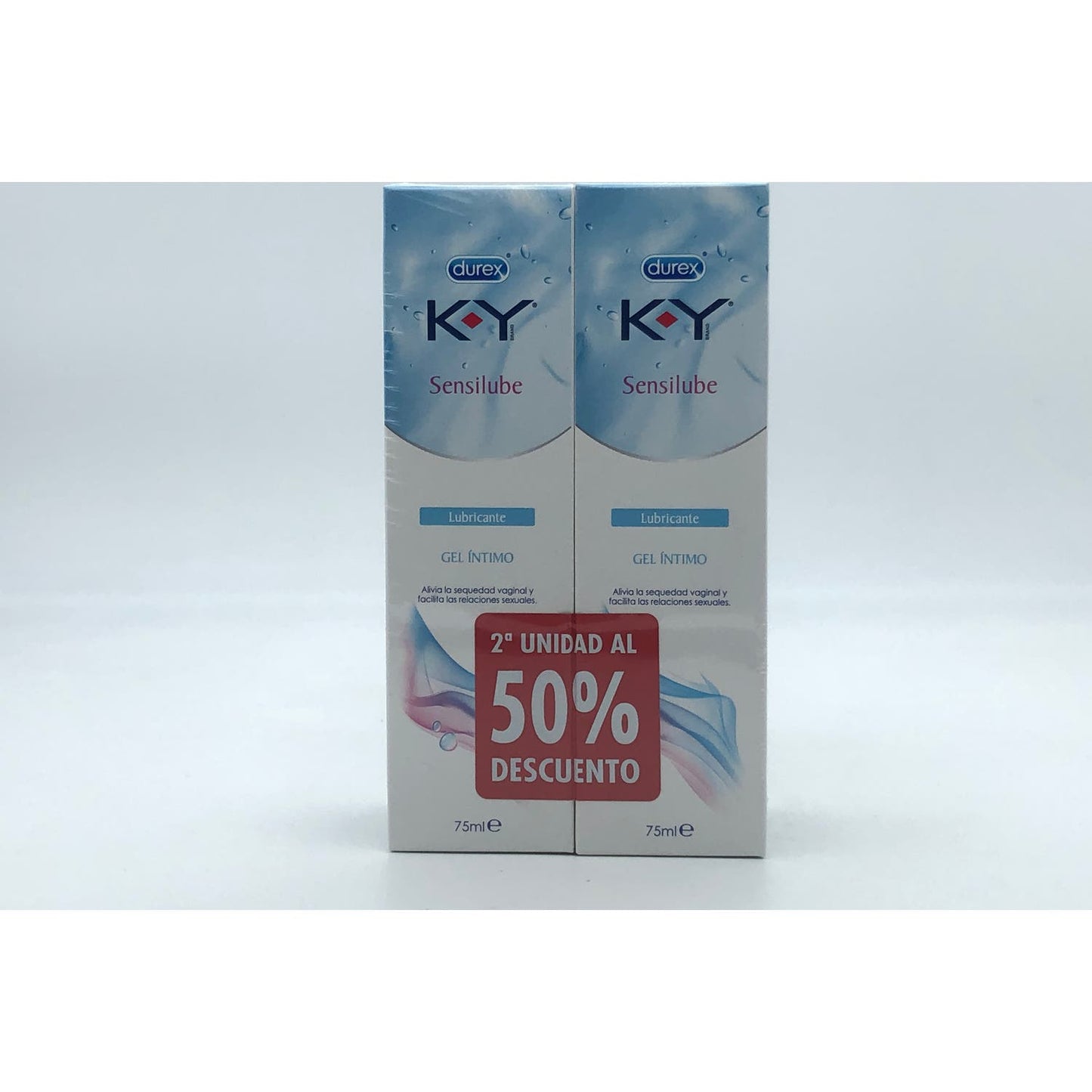 Durex KY Sensilube Gel Íntimo Lubricante 2x75ml