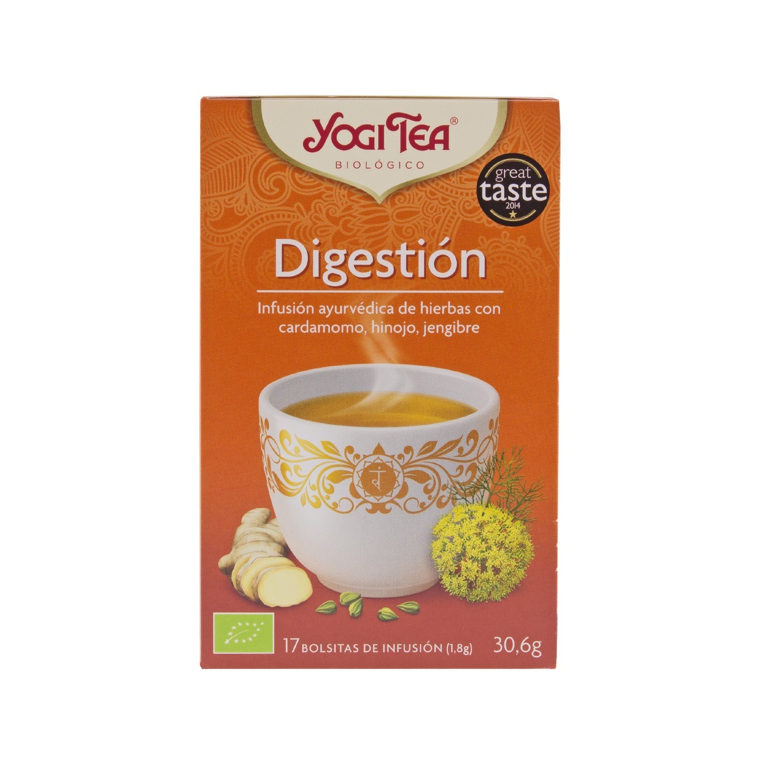 Yogi Tea digestión 17 bolsas