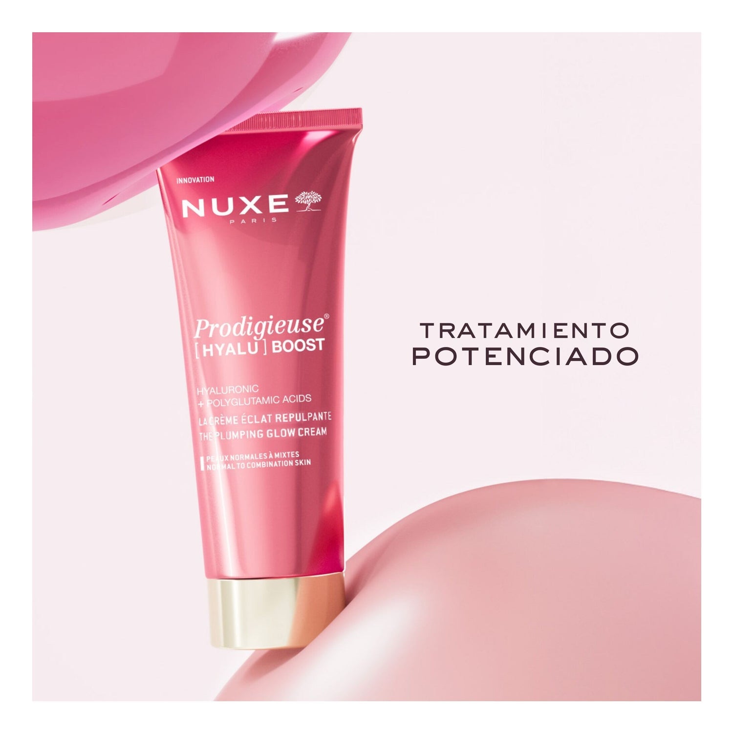Nuxe Prodigieuse [Hyalu] Boost Crema Repulpante Iluminadora 40ml