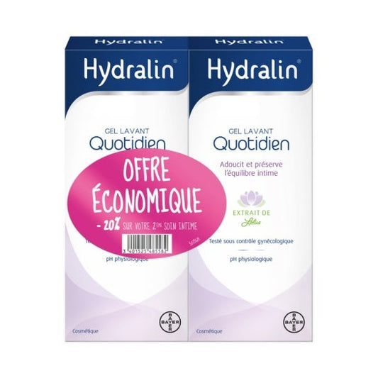 Hydralin Gel Limpiador Diario 2x200ml