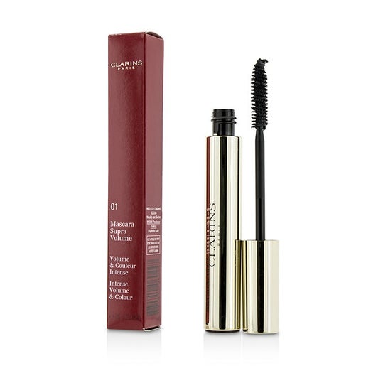 Clarins Supra Volume Mascara De Pestañas 01 Negro Negro Intenso