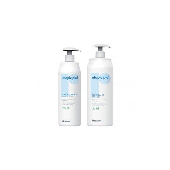 Repavar Atopic Piel Pack de Loción de 500ml + Gel de 750ml