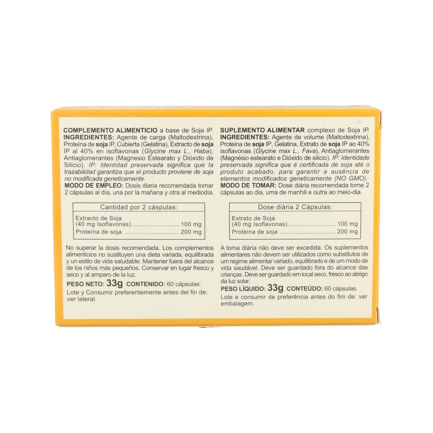 Integralia Isoflavonas Soja 60 cápsulas