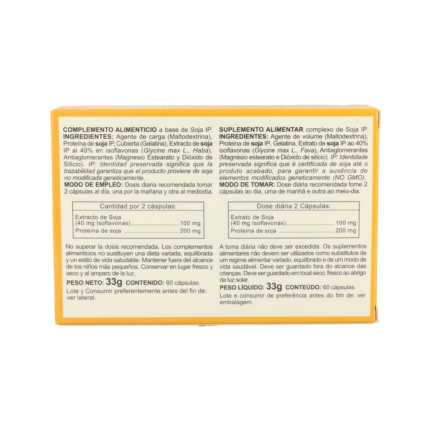 Integralia Isoflavonas Soja 60 cápsulas