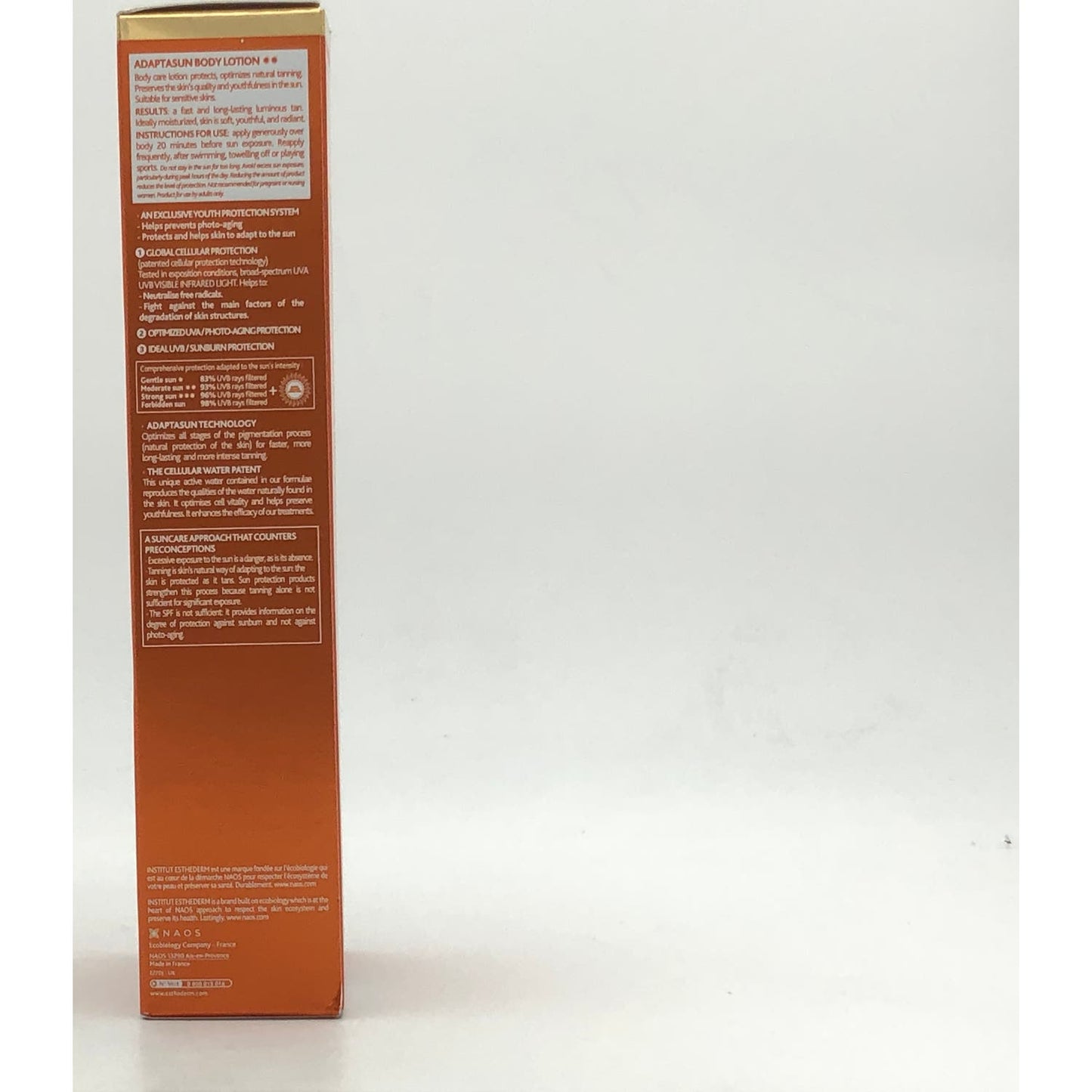 Institut Esthederm Adaptasun Leche Protectora Corporal Sol Moderado 200ml