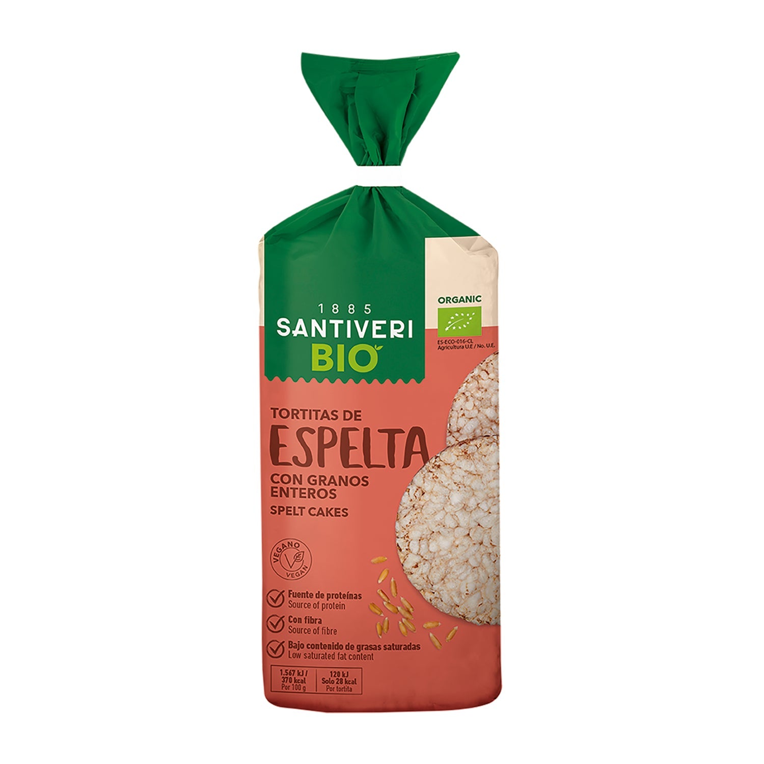 Tortas de Espelta Bio 100G