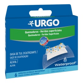 Urgo Quemaduras y Heridas Superficiales Waterproof 6 apósitos 5 x 7cm
