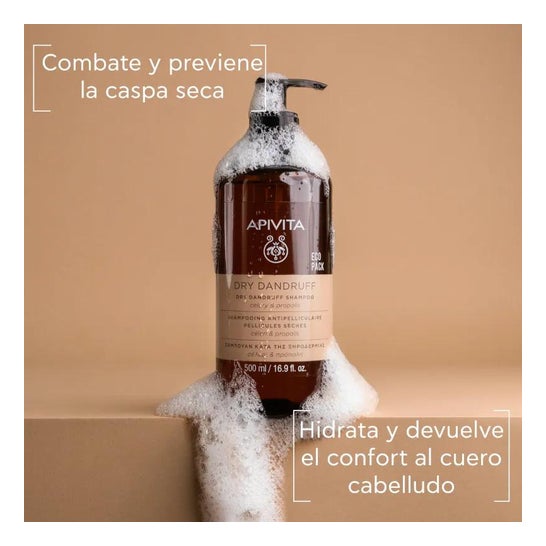 Apivita Shampooing Antipelliculaire Sec 500ml