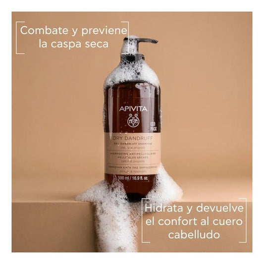 Apivita Shampooing Antipelliculaire Sec 500ml