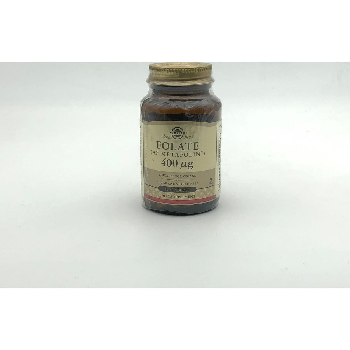 Solgar Folato como Metafolin 400mcg 100comp