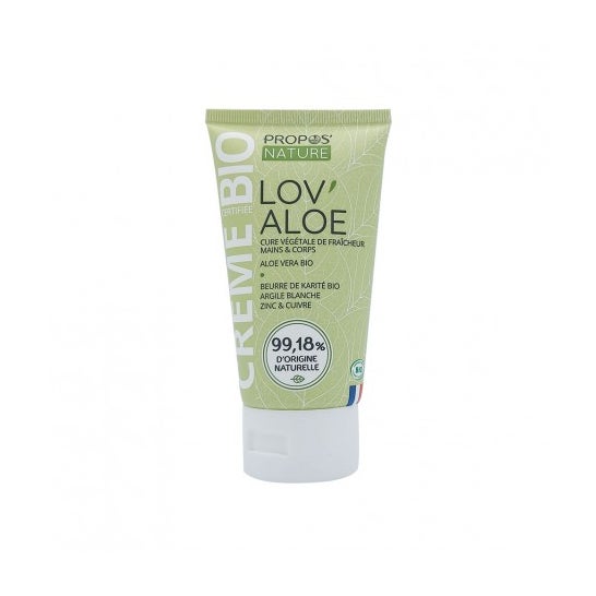 Propos Nature Acerca de Nature Creme Aloe Vera Orgánico 100ml