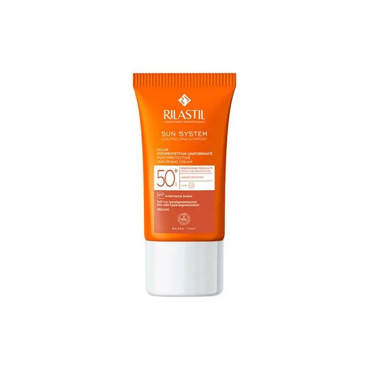 Rilastil Sun System Emulsión Solar Facial Color SPF50+ 40ml