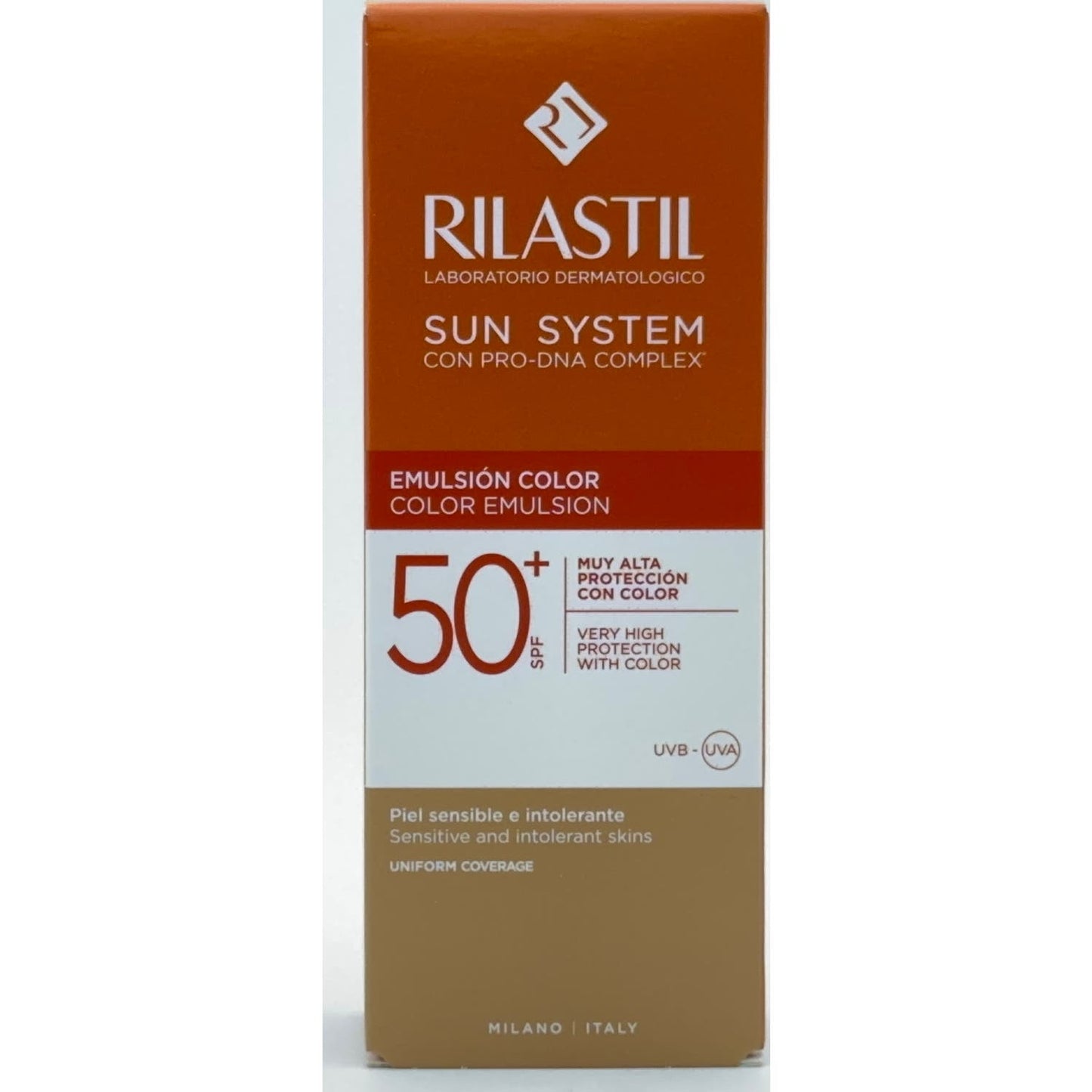 Rilastil Sun System Emulsión Solar Facial Color SPF50+ 40ml