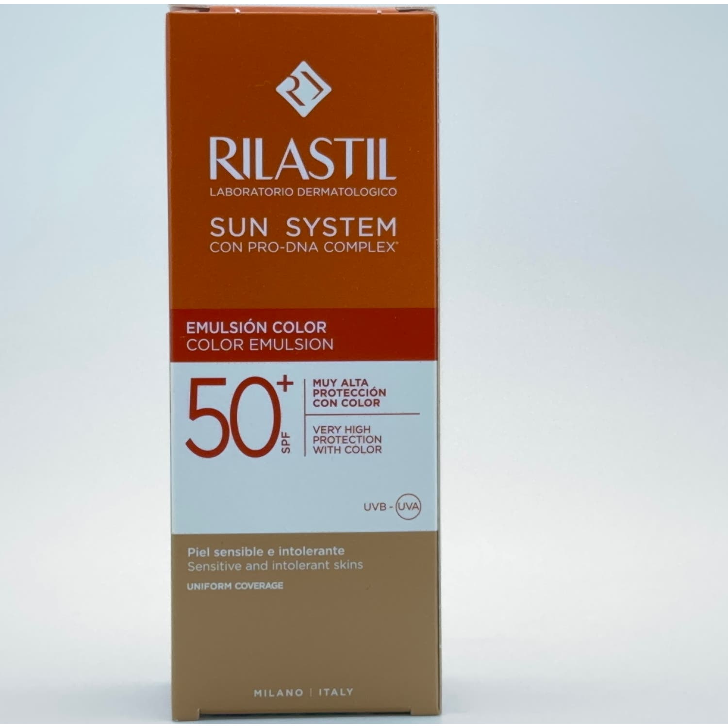 Rilastil Sun System Emulsión Solar Facial Color SPF50+ 40ml