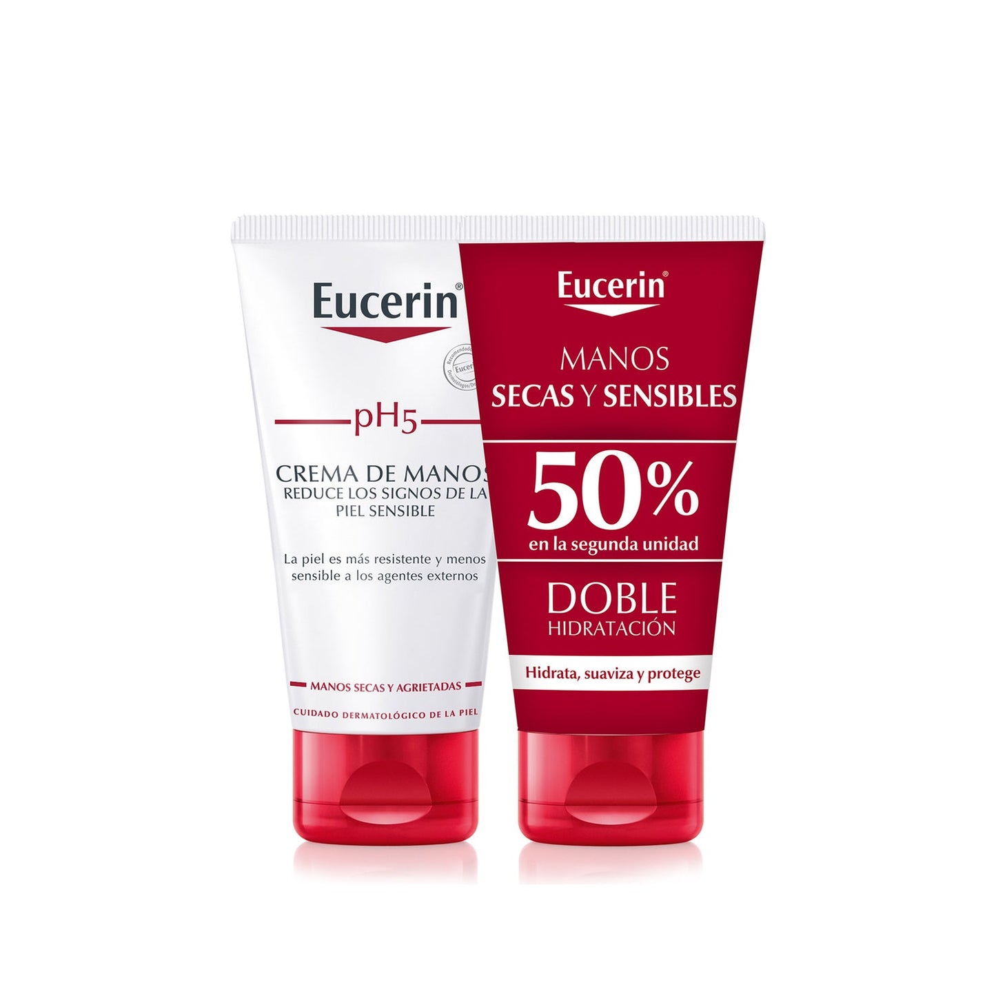 Eucerin Duplo Crema De Manos pH5 2x75ml