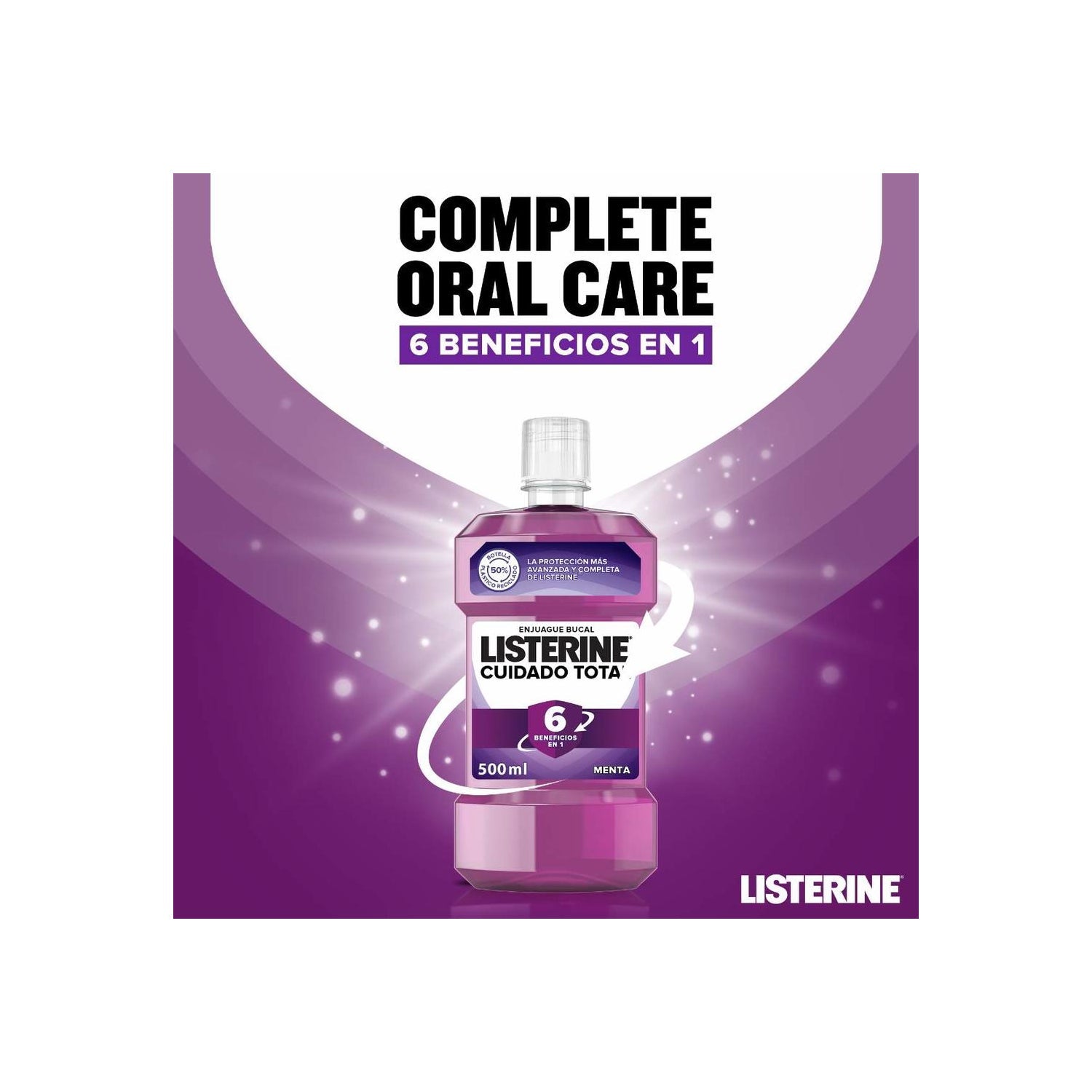 Listerine Enjuague Bucal Cuidado Total 1000ml