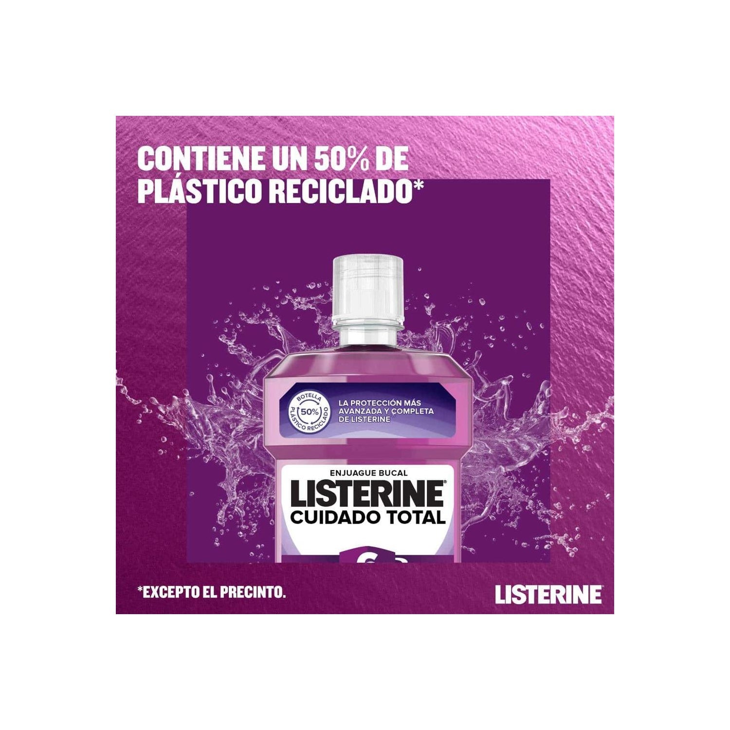 Listerine Enjuague Bucal Cuidado Total 1000ml
