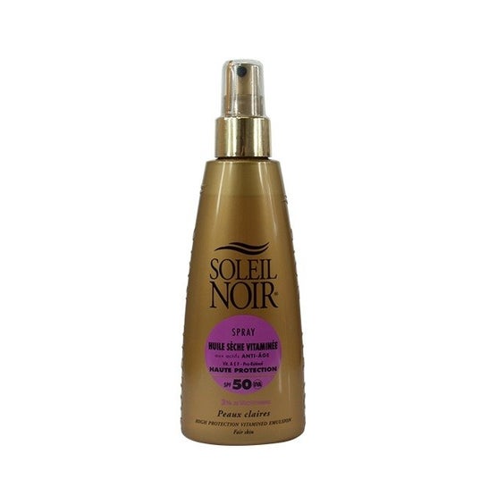 Soleil Noir Aceite Seco Vitaminada e SPF50 150ml