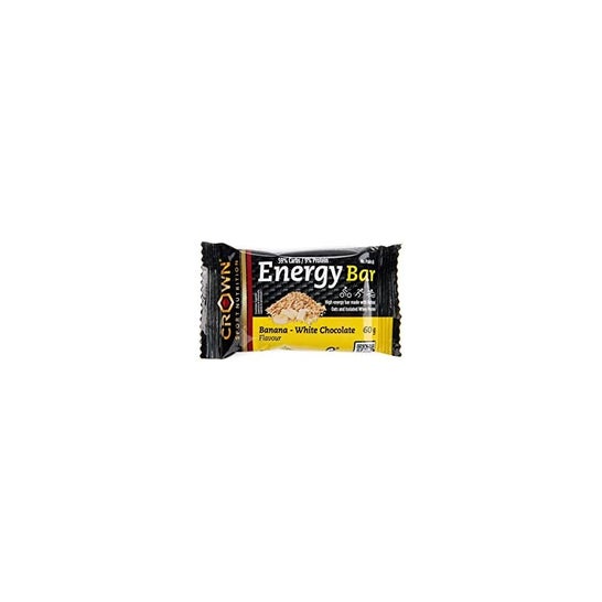 Crown Energy Bar Banana Chocolate Blanco 60g