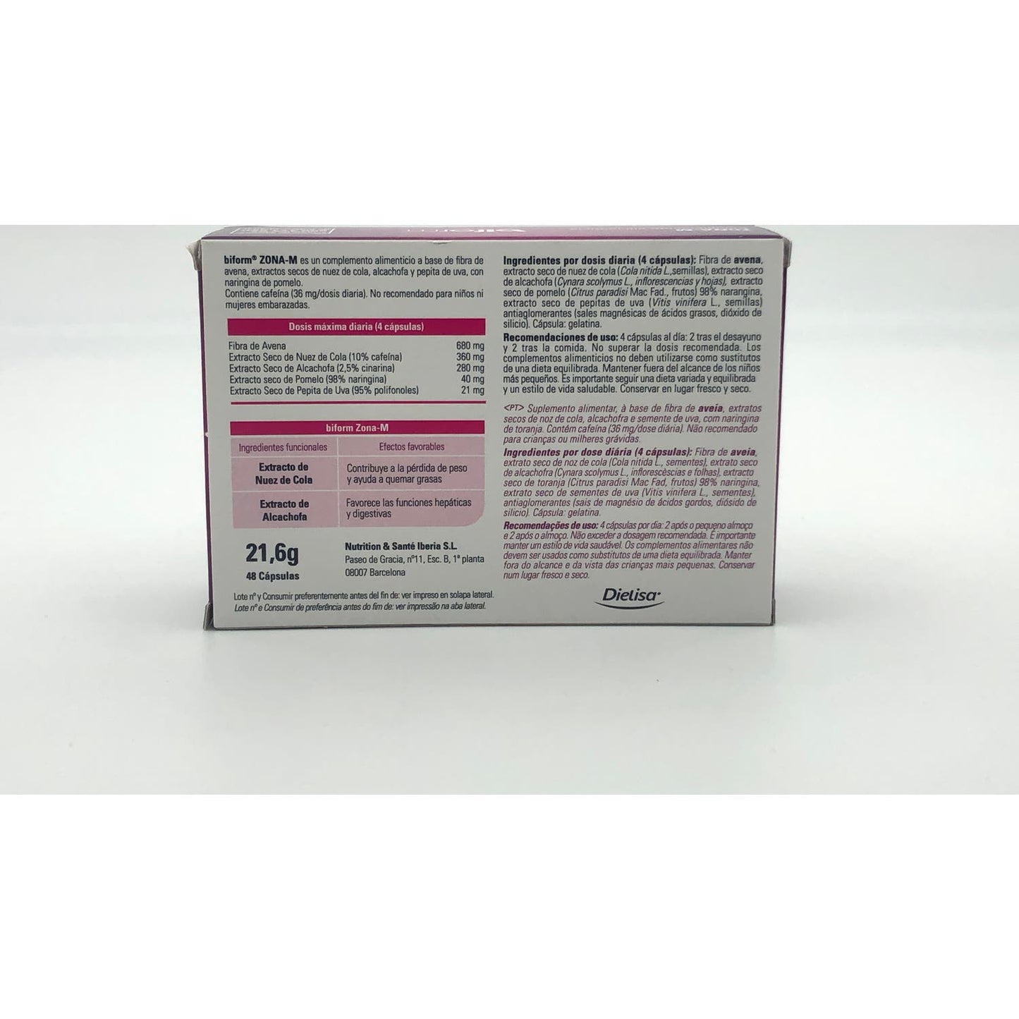 Biform Specific Zona-M 48cáps