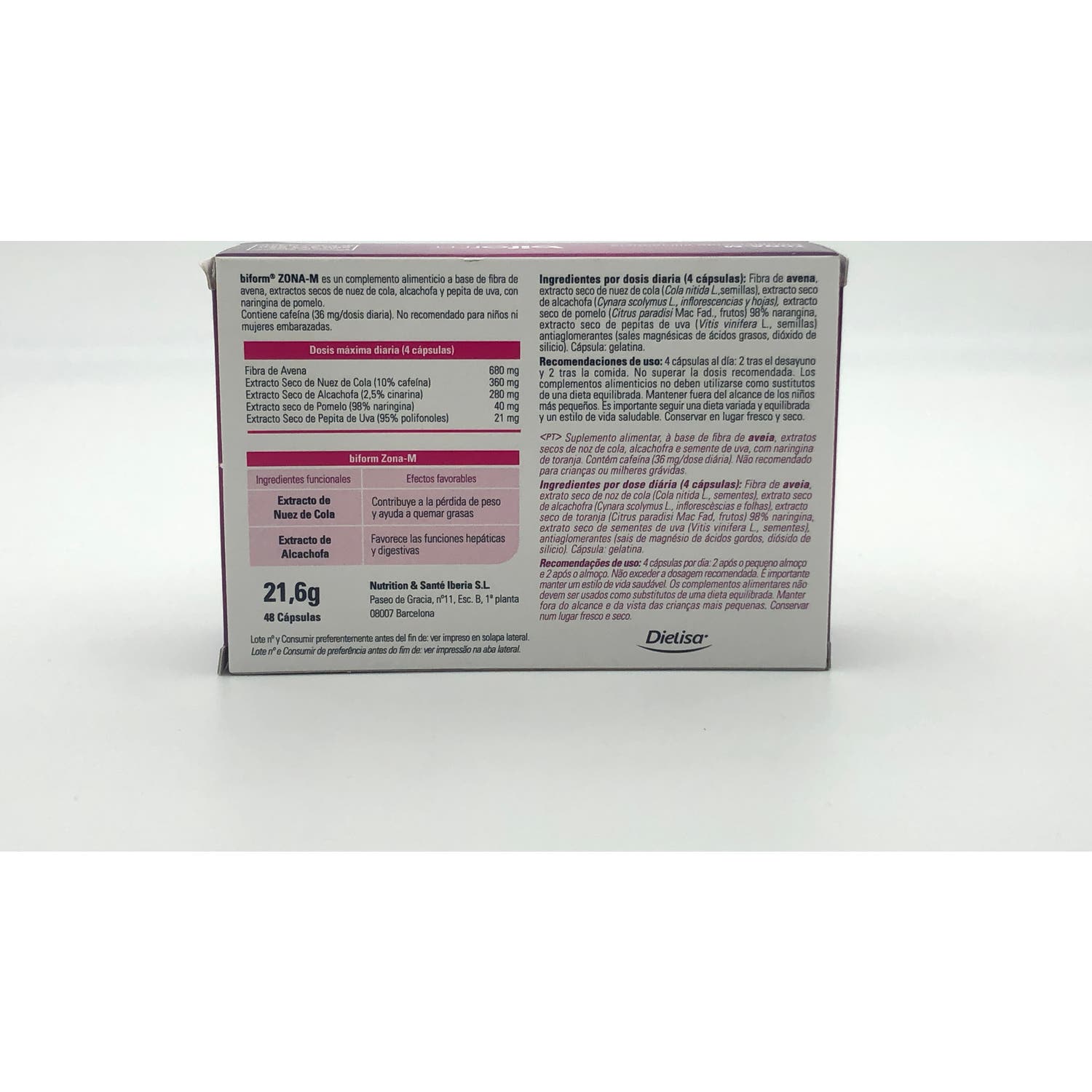 Biform Specific Zona-M 48cáps