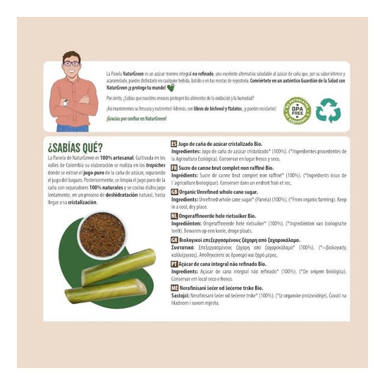 Naturgreen Panela Bio 500 g