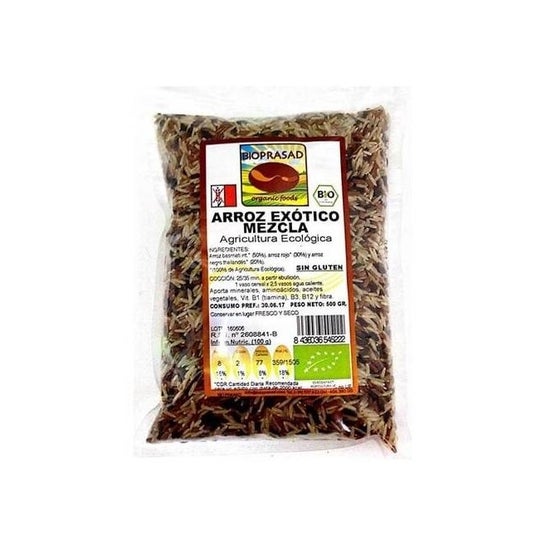 Bioprasad Arroz Salvaje Mezcla Exótica Bio 500 g