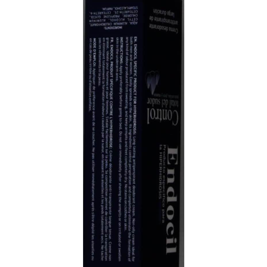 Endocil Antitranspirante Crema Tubo 125 ml