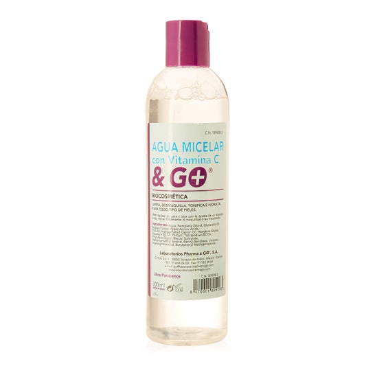 & Go Agua Micelar Vit C 300 Ml
